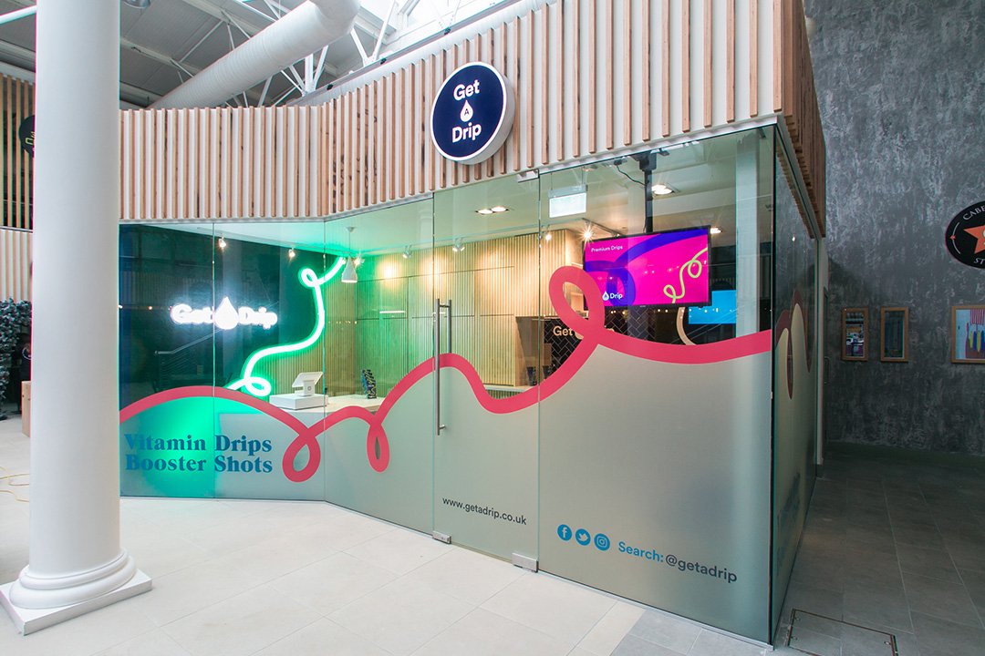entrance of Get A Drip Ireland clinic